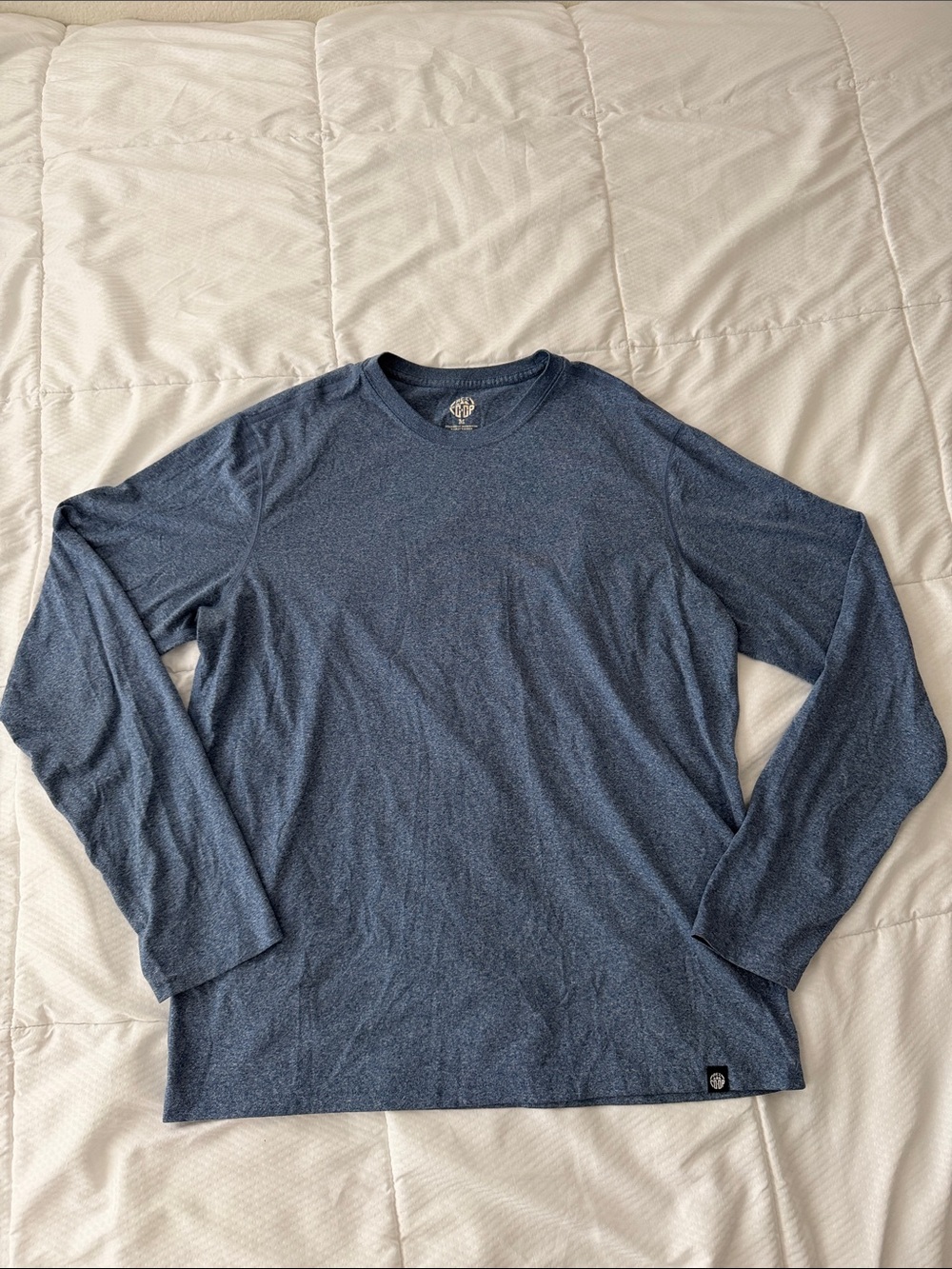 REI Men's Long Sleeve Crewneck Shirt - Blue